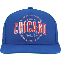 Chicago Cubs Mitchell & Ness Double Up Snapback Hat - Royal - Mitchell & Ness Sale