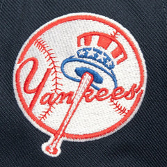 New York Yankees Mitchell & Ness Double Up Snapback Hat - Navy - Mitchell & Ness on Sale