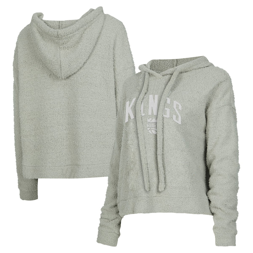 Sacramento Kings Concepts Sport Women's Ventura Comfy Pullover Hoodie Gray