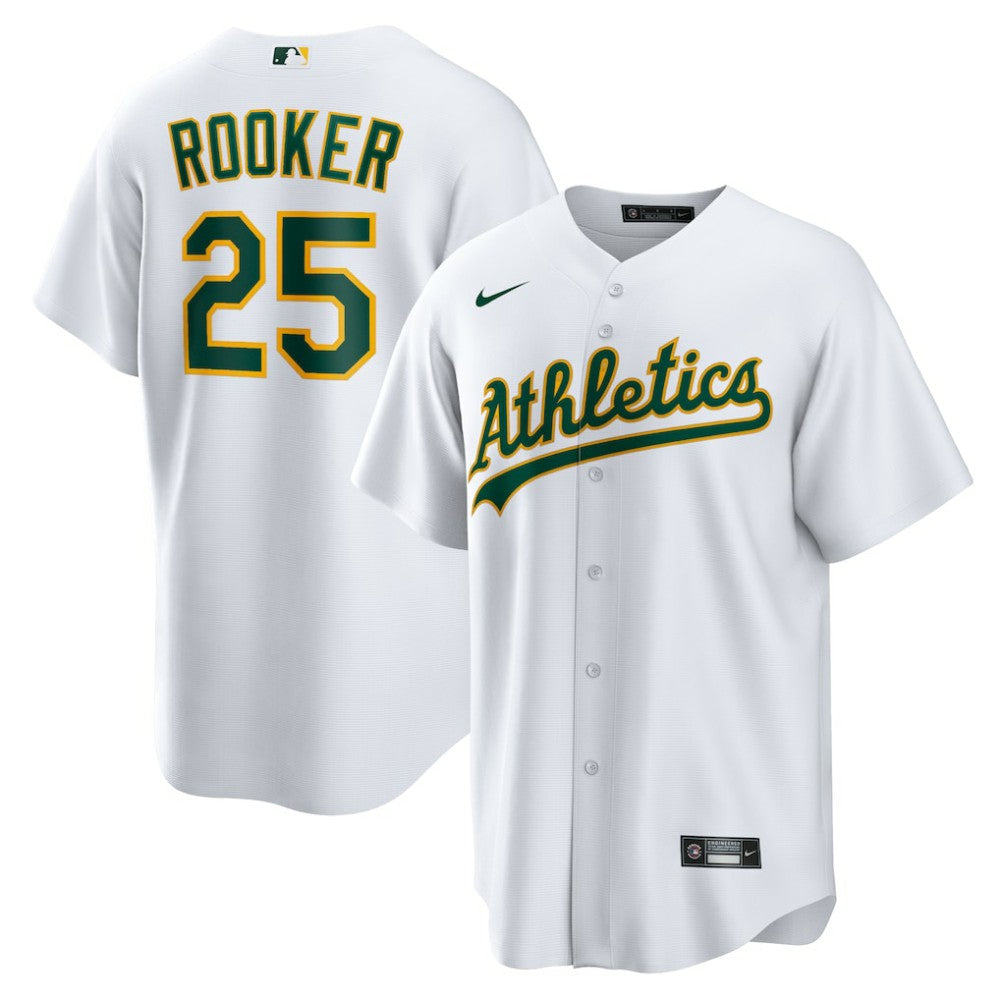 Brent Rooker Athletics Nike Home Replica Jersey - White - Nike Sale