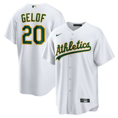 Zack Gelof Athletics Nike Home Replica Jersey - White - Nike Discount