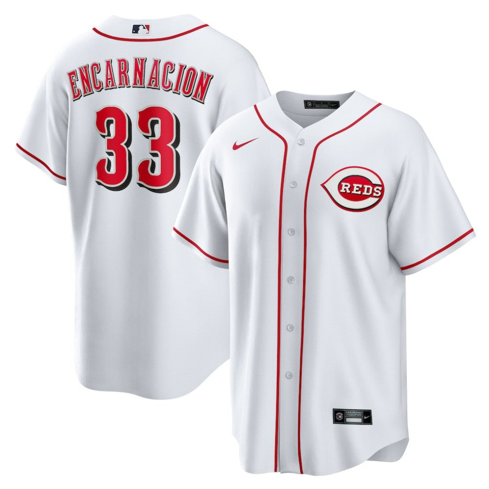 Christian Encarnacion-Strand Cincinnati Reds Nike Home Replica Jersey - White - Nike on Sale