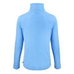 Philadelphia Phillies Cutter & Buck Women's Cooperstown Collection Coastline Epic Comfort Eco Recycled Funnel Neck Raglan Pullover Top - Powder Blue - MLB Online