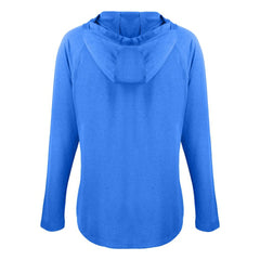 Los Angeles Dodgers Cutter & Buck Women's Cooperstown Collection Coastline Epic Comfort Eco Recycled Hoodie Raglan Long Sleeve T-Shirt - Royal - MLB on Sale