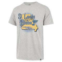 St. Louis Blues '47 Regional Localized Franklin T-Shirt - Gray - NHL 201564146