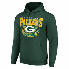 Green Bay Packers Starter ‘80s Inspired Pullover Hoodie Green