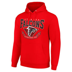 Atlanta Falcons Starter ‘80s Inspired Pullover Hoodie Red
