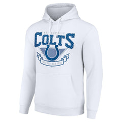 Indianapolis Colts Starter ‘80s Inspired Pullover Hoodie White