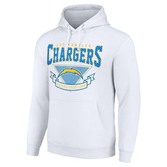 Los Angeles Chargers Starter ‘80s Inspired Pullover Hoodie White