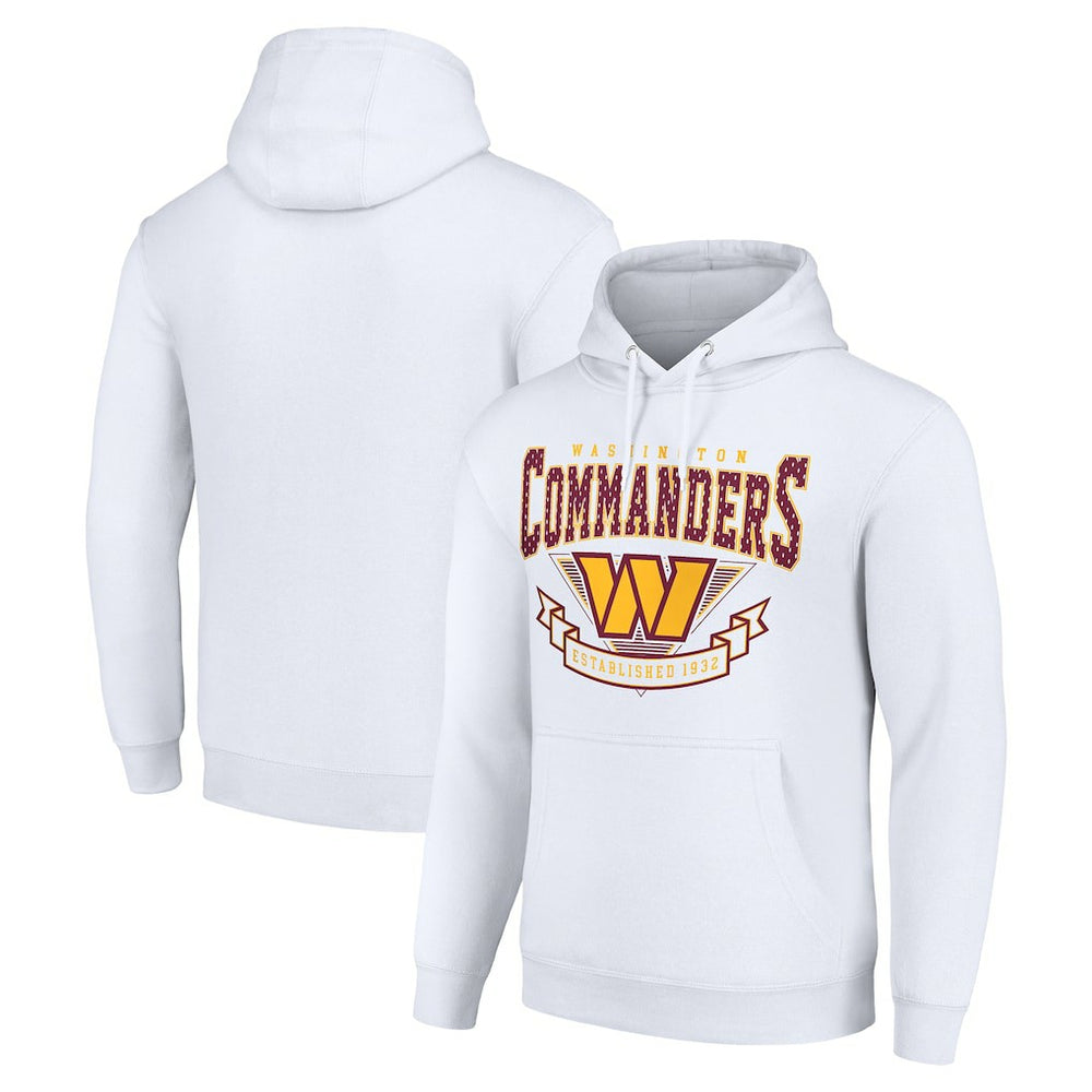 Washington Commanders Starter ‘80s Inspired Pullover Hoodie White