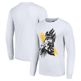 Pittsburgh Steelers Starter Player X Logo Graphic Long Sleeve T-Shirt White