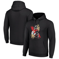 San Francisco 49ers Starter Player X Fleece Pullover Hoodie Black