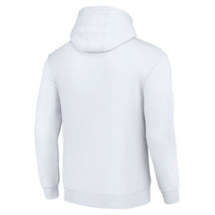 Atlanta Falcons Starter Player X Fleece Pullover Hoodie White