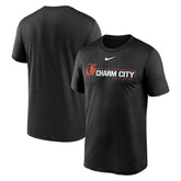 Baltimore Orioles Nike Local Home Town T-Shirt - Black - Nike Lifestyle