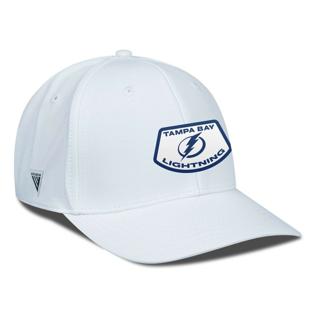 Tampa Bay Lightning Levelwear Rise Skylight Flex Hat - White - NHL 201570516