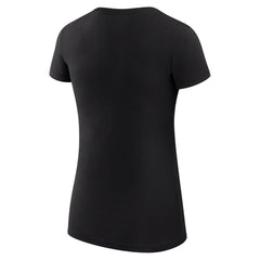 Phoenix Suns G-III 4Her by Carl Banks Women's Super-Slim Fit Lightweight Team Name Collage Graphic T-Shirt Black