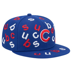 Chicago Cubs New Era Team Confetti 59FIFTY Fitted Hat - Royal - New Era Online