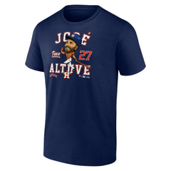 Jose Altuve Houston Astros Fanatics Hometown Caricature T-Shirt - Navy - Fanatics Discount