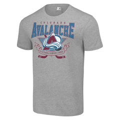 Colorado Avalanche Starter Team Logo Graphic T-Shirt - Heather Gray - NHL 201591712