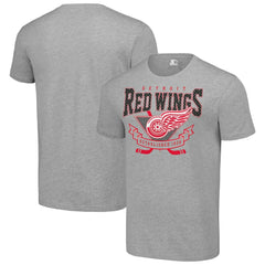 Detroit Red Wings Starter Team Logo Graphic T-Shirt - Heather Gray - NHL 201591715