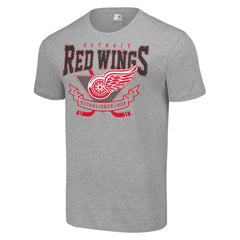 Detroit Red Wings Starter Team Logo Graphic T-Shirt - Heather Gray - NHL 201591715