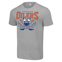 Edmonton Oilers Starter Team Logo Graphic T-Shirt - Heather Gray - NHL 201591716