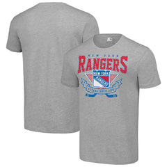 New York Rangers Starter Team Logo Graphic T-Shirt - Heather Gray - NHL 201591724