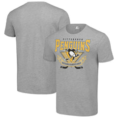 Pittsburgh Penguins Starter Team Logo Graphic T-Shirt - Heather Gray - NHL 201591729