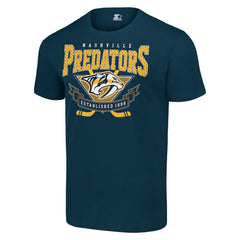 Nashville Predators Starter Team Logo Graphic T-Shirt - Navy - NHL 201591737
