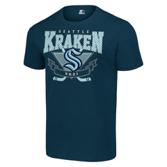 Seattle Kraken Starter Team Logo Graphic T-Shirt - Deep Sea Blue - NHL 201591738