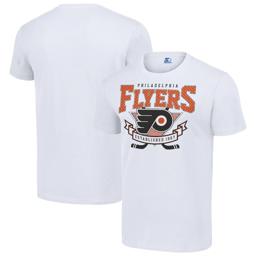 Philadelphia Flyers Starter Team Logo Graphic T-Shirt - White - NHL 201591777