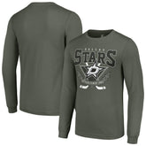Dallas Stars Starter Team Logo Graphic Long Sleeve T-Shirt - Olive - NHL 201591871
