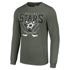 Dallas Stars Starter Team Logo Graphic Long Sleeve T-Shirt - Olive - NHL 201591871