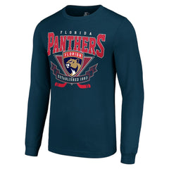 Florida Panthers Starter Team Logo Graphic Long Sleeve T-Shirt - Navy - NHL 201591874