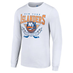 New York Islanders Starter Team Logo Graphic Long Sleeve T-Shirt - White - NHL 201591894
