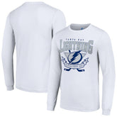 Tampa Bay Lightning Starter Team Logo Graphic Long Sleeve T-Shirt - White - NHL 201591904
