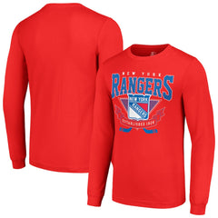 New York Rangers Starter Team Logo Graphic Long Sleeve T-Shirt - Red - NHL 201591909