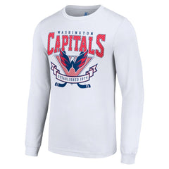 Washington Capitals Starter Team Logo Graphic Long Sleeve T-Shirt - White - NHL 201591920