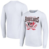 Carolina Hurricanes Starter Team Logo Graphic Long Sleeve T-Shirt - White - NHL 201591921