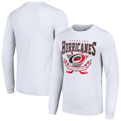 Carolina Hurricanes Starter Team Logo Graphic Long Sleeve T-Shirt - White - NHL 201591921
