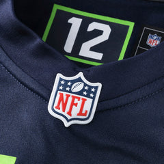 Nike Seattle Seahawks Custom Game Jersey College Navy