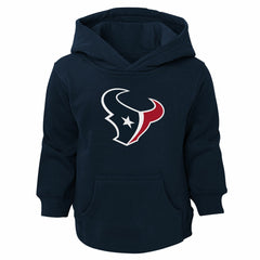 Houston Texans Youth Team Logo Pullover Hoodie Navy
