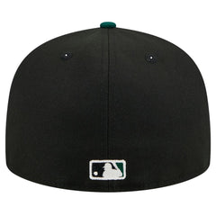 Athletics New Era Shadow Stitch 59FIFTY Fitted Hat - Black - New Era on Sale