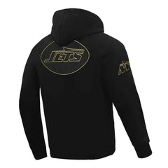 New York Jets Pro Standard Classic Chenille Pullover Hoodie Black
