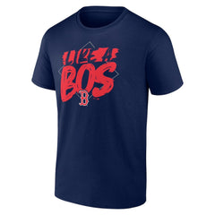 Boston Red Sox Like a BOS T-Shirt - Navy - MLB Lifestyle