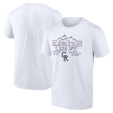 Colorado Rockies Elevation T-Shirt - White - MLB on Sale