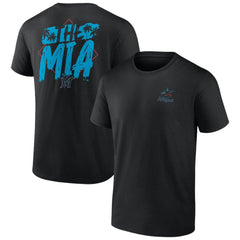 Miami Marlins The MIA T-Shirt - Black - MLB on Sale