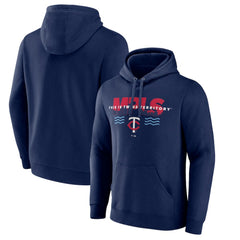 Minnesota Twins Territory Pullover Hoodie - Navy - MLB Sale