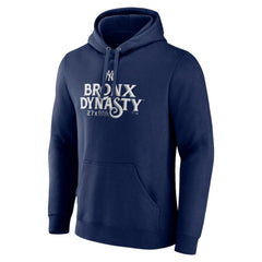 New York Yankees Bronx Dynasty Pullover Hoodie - Navy - MLB Online