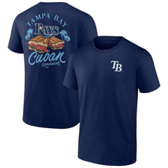 Tampa Bay Rays Cuban Sandwich T-Shirt - Navy - MLB on Sale